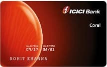 ICICI Bank HPCL Coral Credit Card