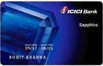 ICICI Bank Sapphiro Credit Card
