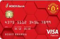 Manchester United ICICI Bank Credit Card