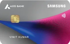 Samsung Axis Bank Credit Card